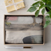 Decoupage Steampunk Mr. & Mrs. Owl Scrapbooking Tissuepapier (Geschenk)