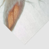 Decoupage Steampunk Rabbit Riding Motorcycle Tissuepapier (Detail)