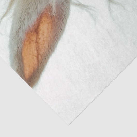 Decoupage Steampunk Rabbit Riding Motorcycle Tissuepapier (Detail)