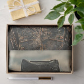 Decoupage Steampunk Rodeo Rider Tissuepapier (Geschenk)