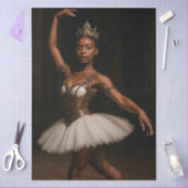Decoupage Steampunk Royal Ballerina Elegant Tissuepapier (Craft)