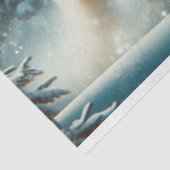 Decoupage Steampunk Santa Riding White Horse Tissuepapier (Detail)