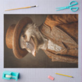 Decoupage Steampunk Sophisticate Dapper Platypus Tissuepapier (Craft)
