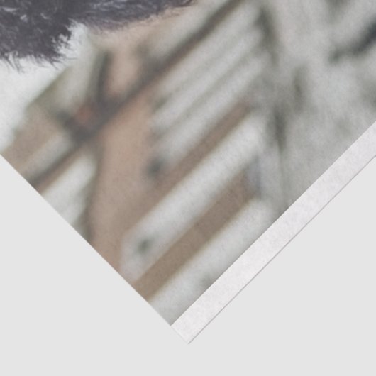 Decoupage Steampunk Standaard Poedel Motorrijder Tissuepapier