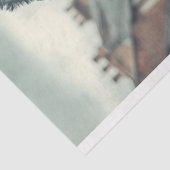 Decoupage Steampunk Standaard Poedel Rijden Fiets Tissuepapier (Detail)