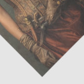 Decoupage Steampunk Victoriaans Dames Corset-Era Tissuepapier (Detail)