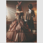 Decoupage Steampunk Victoriaans Fantasie Maskerade Tissuepapier