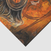 Decoupage Steampunk Victoriaans met Rust Accent Tissuepapier (Detail)