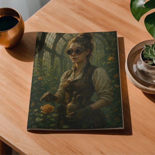 Decoupage Steampunk Victoriaanse Tuinier Kunst Tissuepapier