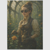 Decoupage Steampunk Victoriaanse Tuinier Kunst Tissuepapier