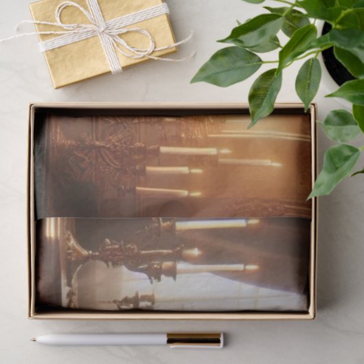 Decoupage Steampunk Victorian Fantasy Masquerade  Tissuepapier (Geschenk)