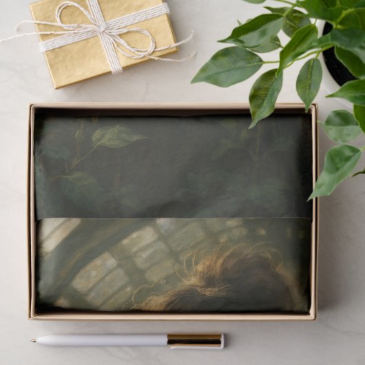 Decoupage Steampunk Victorian Gardener Art Tissuepapier (Geschenk)