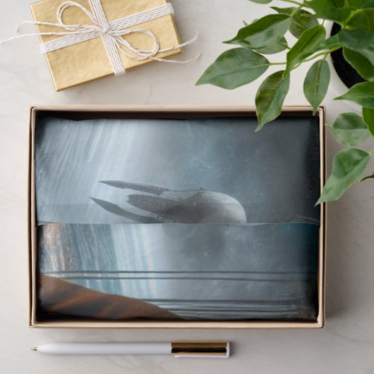 Decoupage Steampunk Victorian Space Air Captain Tissuepapier (Geschenk)