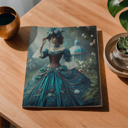 Decoupage Steampunk Vintage Victoriaanse Tuindame Tissuepapier