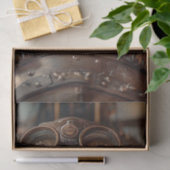 Decoupage Steampunk Vliegende Teckel Tissuepapier (Geschenk)