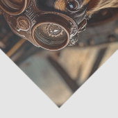 Decoupage Steampunk Vliegende Teckel Tissuepapier (Detail)