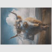 Decoupage Steampunk Whimsical Highland met flair Tissuepapier (Voorkant)