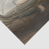 Decoupage Story Book Illustration Wolf & Pig Bosse Tissuepapier (Detail)