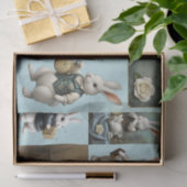 Decoupage Storybook Bunny Tissuepapier (Geschenk)