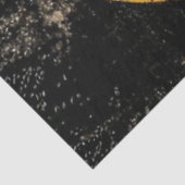 Decoupage Sunset Bigfoot Silhouette Walking  Tissuepapier (Detail)