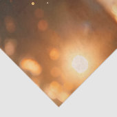 Decoupage Sunset Ocean Dolphin Golden Hues Tissuepapier (Detail)