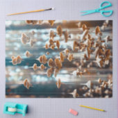 Decoupage Suspended Surreal Floating Mushrooms Tissuepapier (Craft)