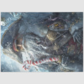 Decoupage Swashbuckling Santa Pirate Tissuepapier (Voorkant)