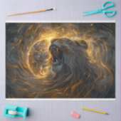 Decoupage Symbool van Leeuwen Roar Bijbelse Beteke Tissuepapier (Craft)