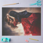 Decoupage Tango dansers Tango dansen Tissuepapier (Craft)