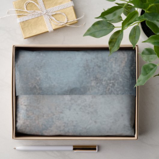 Decoupage textured Blues Achtergrond Faux Finish Tissuepapier (Geschenk)