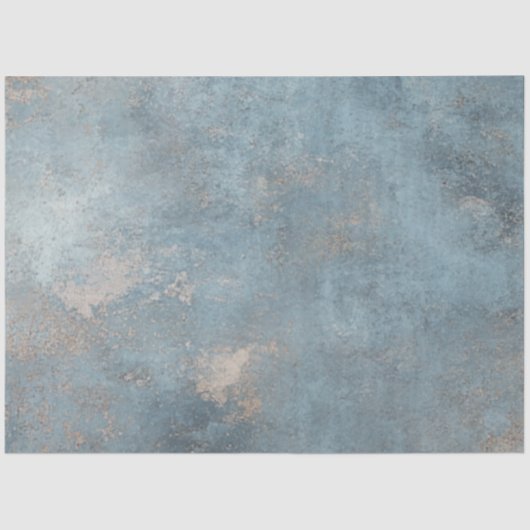 Decoupage textured Blues Achtergrond Faux Finish Tissuepapier (Voorkant)