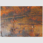 Decoupage Textured Faux Finish Koperkleur Tissuepapier (Voorkant)