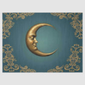 Decoupage Tissue Moon Tissuepapier (Voorkant)