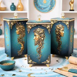Decoupage Tissue Moon Tissuepapier