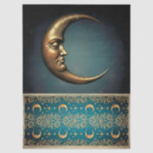 Decoupage Tissue Moon Tissuepapier (Voorkant)