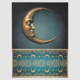 Decoupage Tissue Moon Tissuepapier
