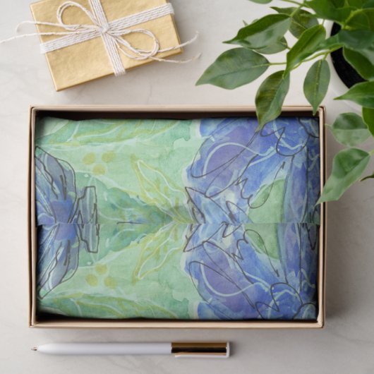 Decoupage Tissue - Originele Waterverf Kunst Tissuepapier (Geschenk)