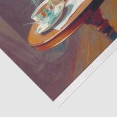 Decoupage Tissue Paper Art Deco Lady Tissuepapier (Detail)