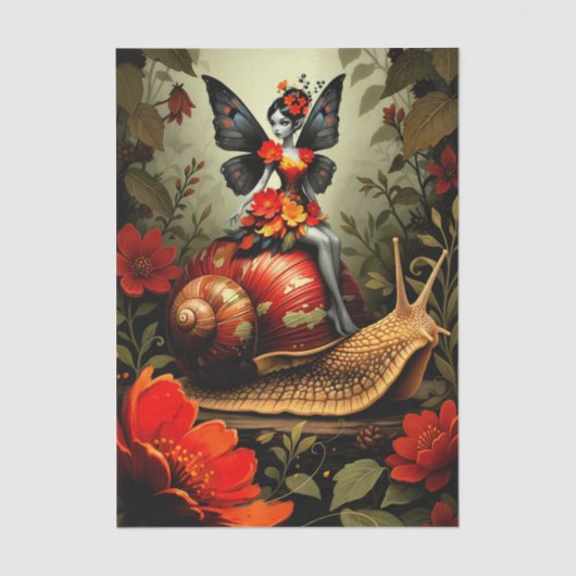 Decoupage Tissue Paper Fairy Tissuepapier (Voorkant)