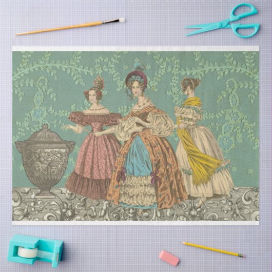 Decoupage Tissue Paper - Franse Modes Tissuepapier (Craft)