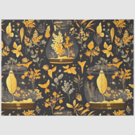 Decoupage Tissue Paper Gold Planten Terrariums Tissuepapier