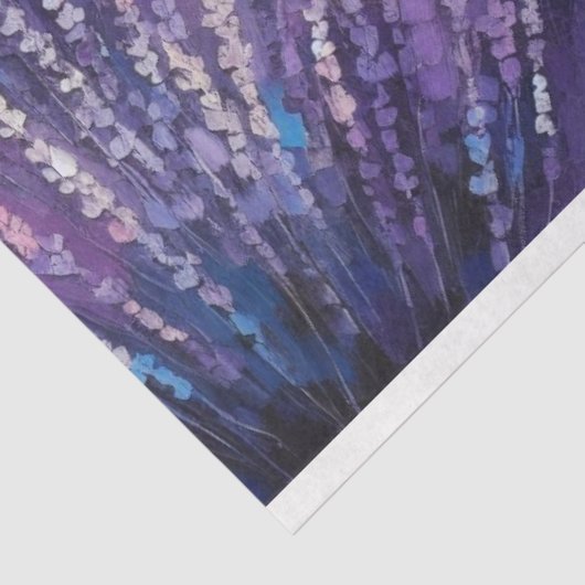 Decoupage Tissue Paper Lavendel Lady Design Tissuepapier (Detail)