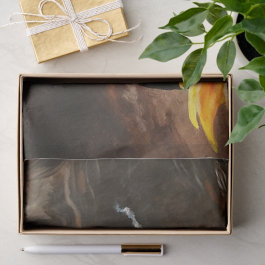 Decoupage Tissue Paper Paard en Zonnebloemen Tissuepapier (Geschenk)