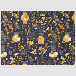 Decoupage Tissue Paper Whimsical Planten Lantaarns Tissuepapier