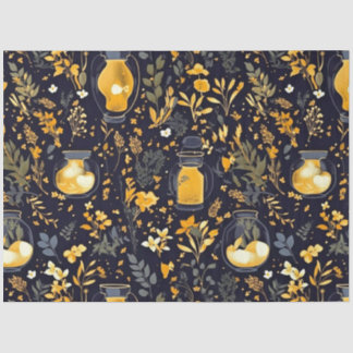 Decoupage Tissue Paper Whimsical Planten Lantaarns Tissuepapier
