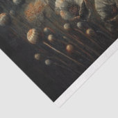 Decoupage Tissue Papier Fluro Sinaasappel Poppies  (Detail)