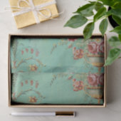 DECOUPAGE TISSUEPAPIER:  BLOEMEN BEHANG TISSUEPAPIER (Geschenk)