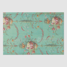 DECOUPAGE TISSUEPAPIER: BLOEMEN BEHANG TISSUEPAPIER