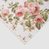 DECOUPAGE TISSUEPAPIER:  BLOEMEN BEHANG TISSUEPAPIER (Detail)