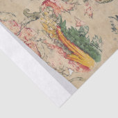 DECOUPAGE TISSUEPAPIER:  BLOEMEN BEHANG TISSUEPAPIER (Detail)